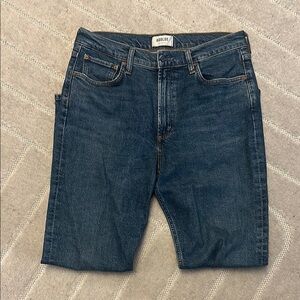 Agolde Women's Straight Leg Merrel Jeans - Cinema